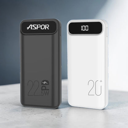 PowerBank Aspor A396 20000mAh 22.5W Fast Charge