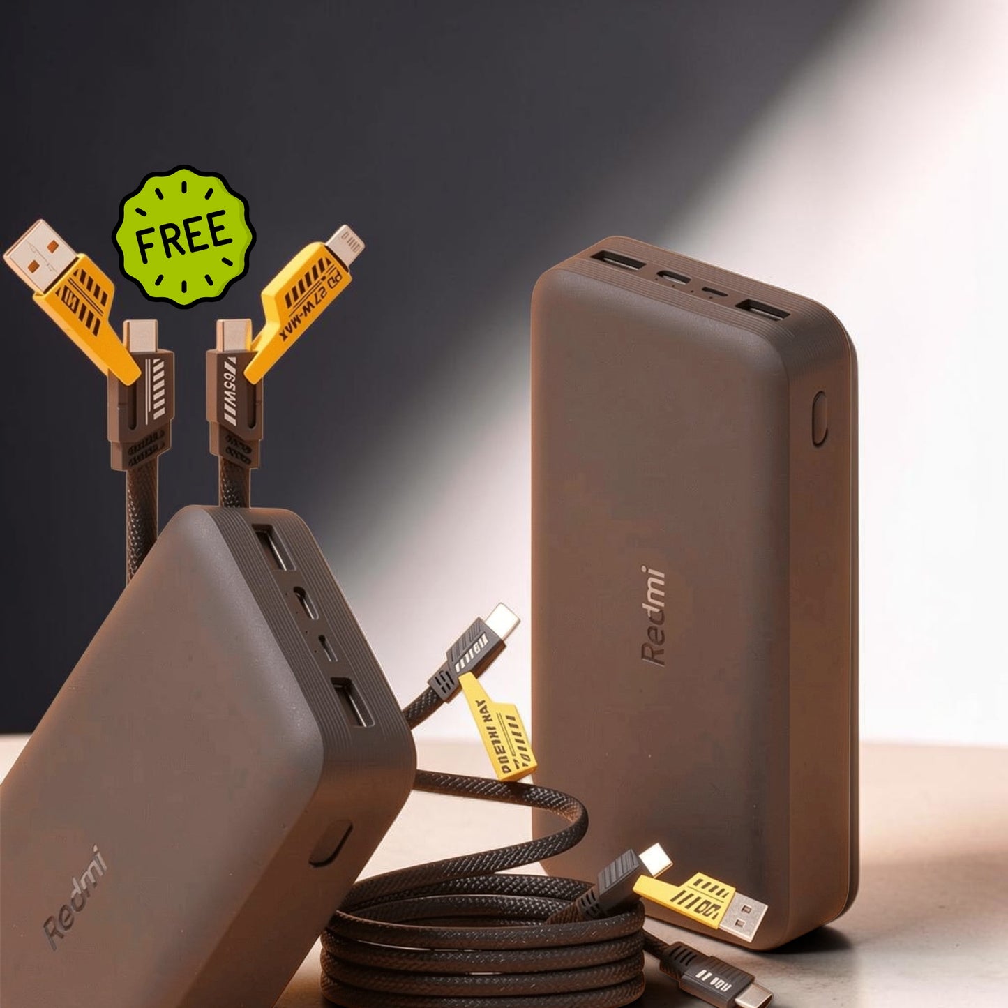 Redmi 20000mAh Power Bank 18W Fast Charge