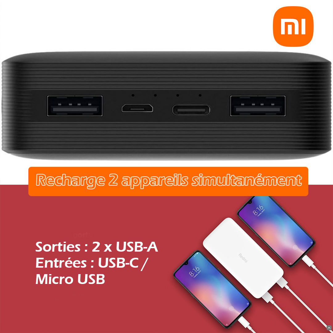 Redmi 20000mAh Power Bank 18W Fast Charge