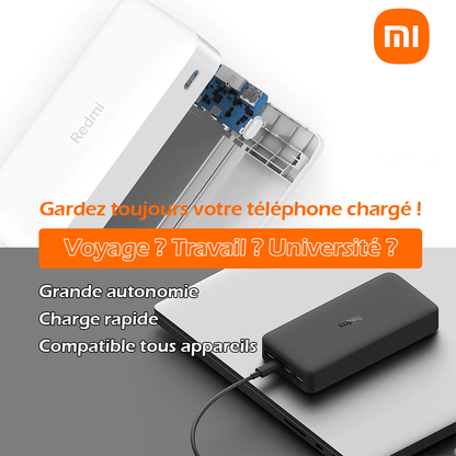 Redmi 20000mAh Power Bank 18W Fast Charge