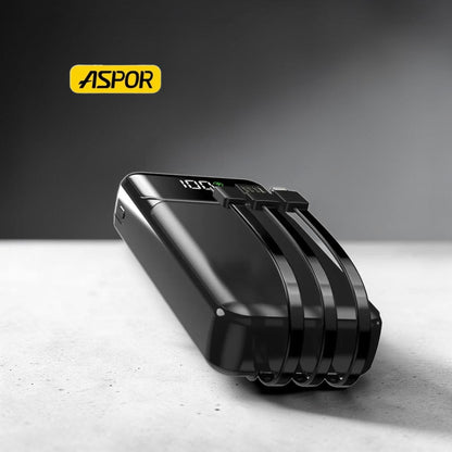 Aspor A316/ A396 20000mAh 22.5W Avec 3 câbles