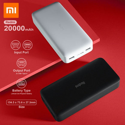 Redmi 20000mAh Power Bank 18W Fast Charge